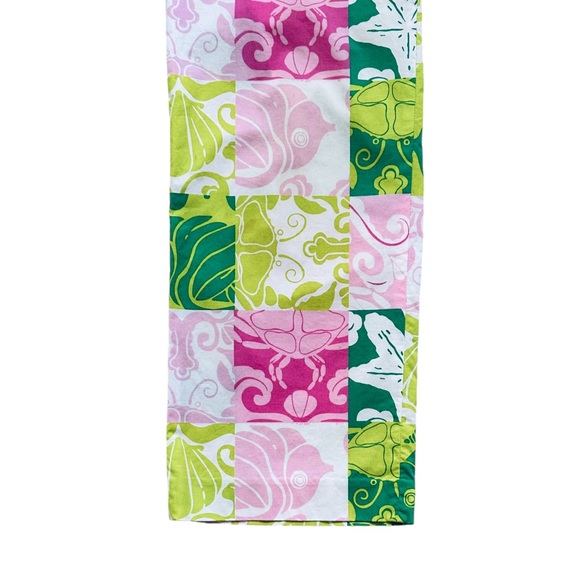 Lilly Pulitzer Paradise Patch Crop Pants Size 4 - Picture 5 of 7